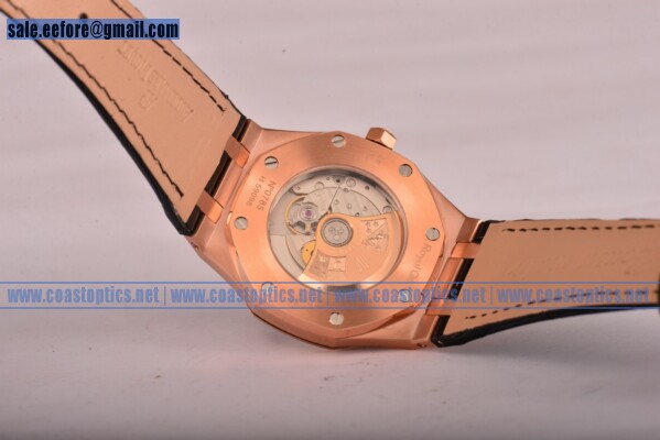 Audemars Piguet Royal Oak Perfect Replica Watch Rose Gold 15400or.oo.d002cr.01 (BP)